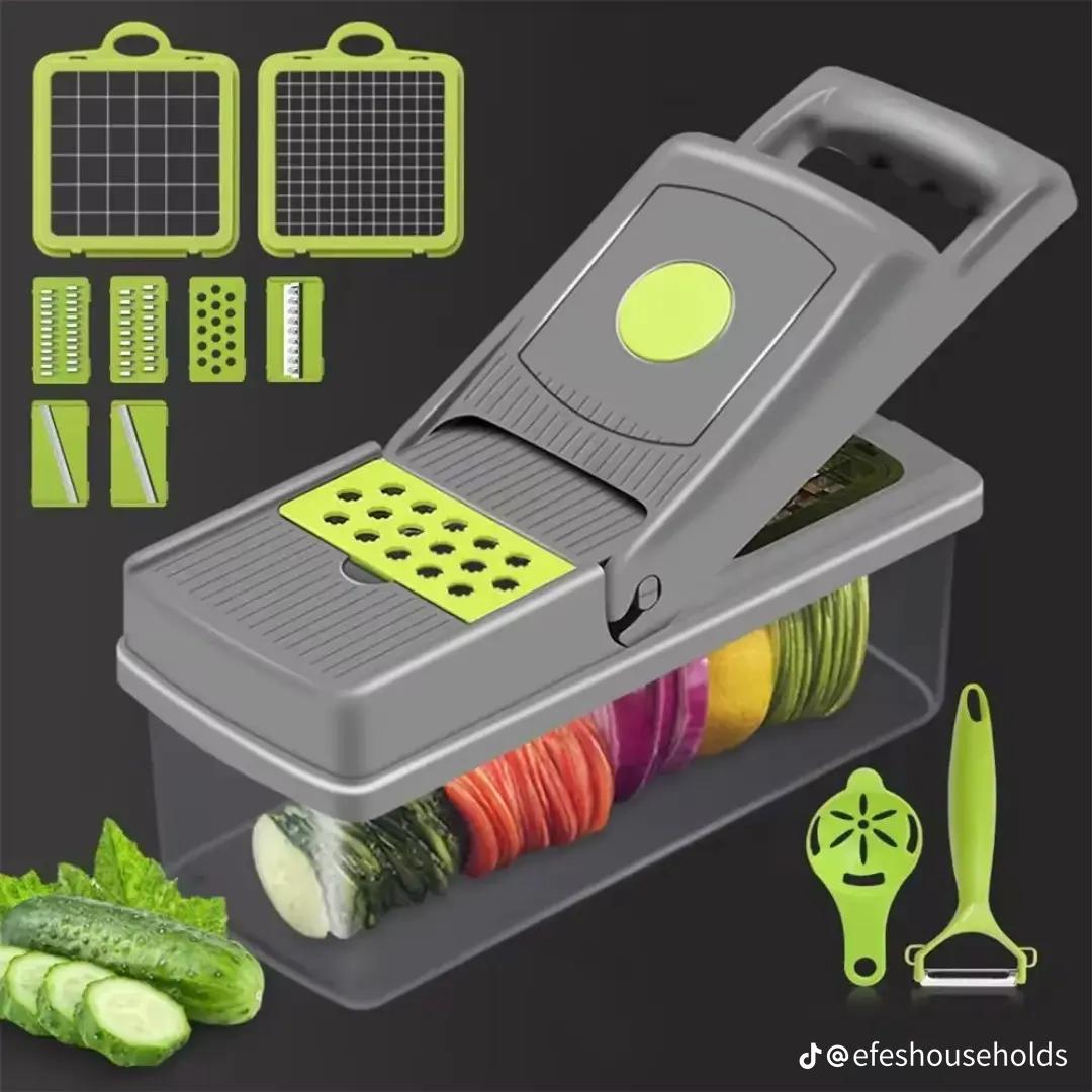 Mandoline trancheuse à légumes 16 en 1